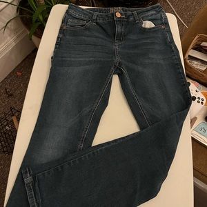 Girls Justice jeans.  Size 14 mid rise boot cut
